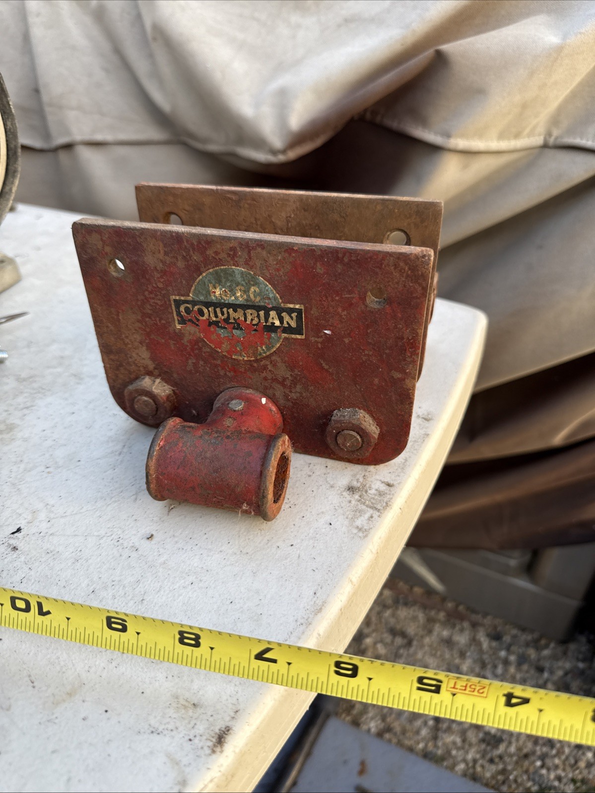 Columbian Woodcraft #6-C woodworking Vise Working Condition