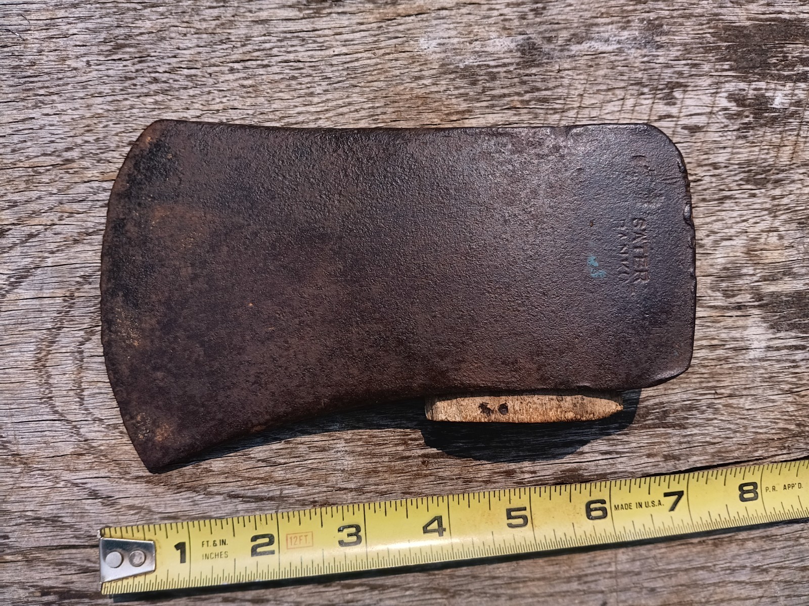 Vintage Sater Banko Sweden 3 1/2 Axe Head