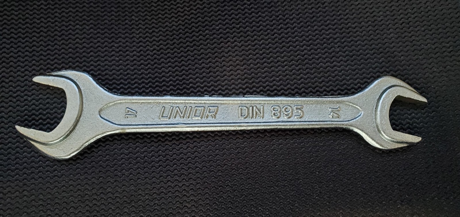 Mercedes-Benz UNIOR DIN 895 Open End Factory Toolkit Wrench 14mm x 17mm