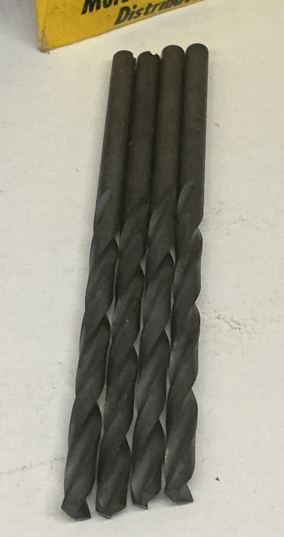 4 Partial Vintage NOS Packs Jobber Drill Bits USA #27, 29 & 33 Cleveland & Morse