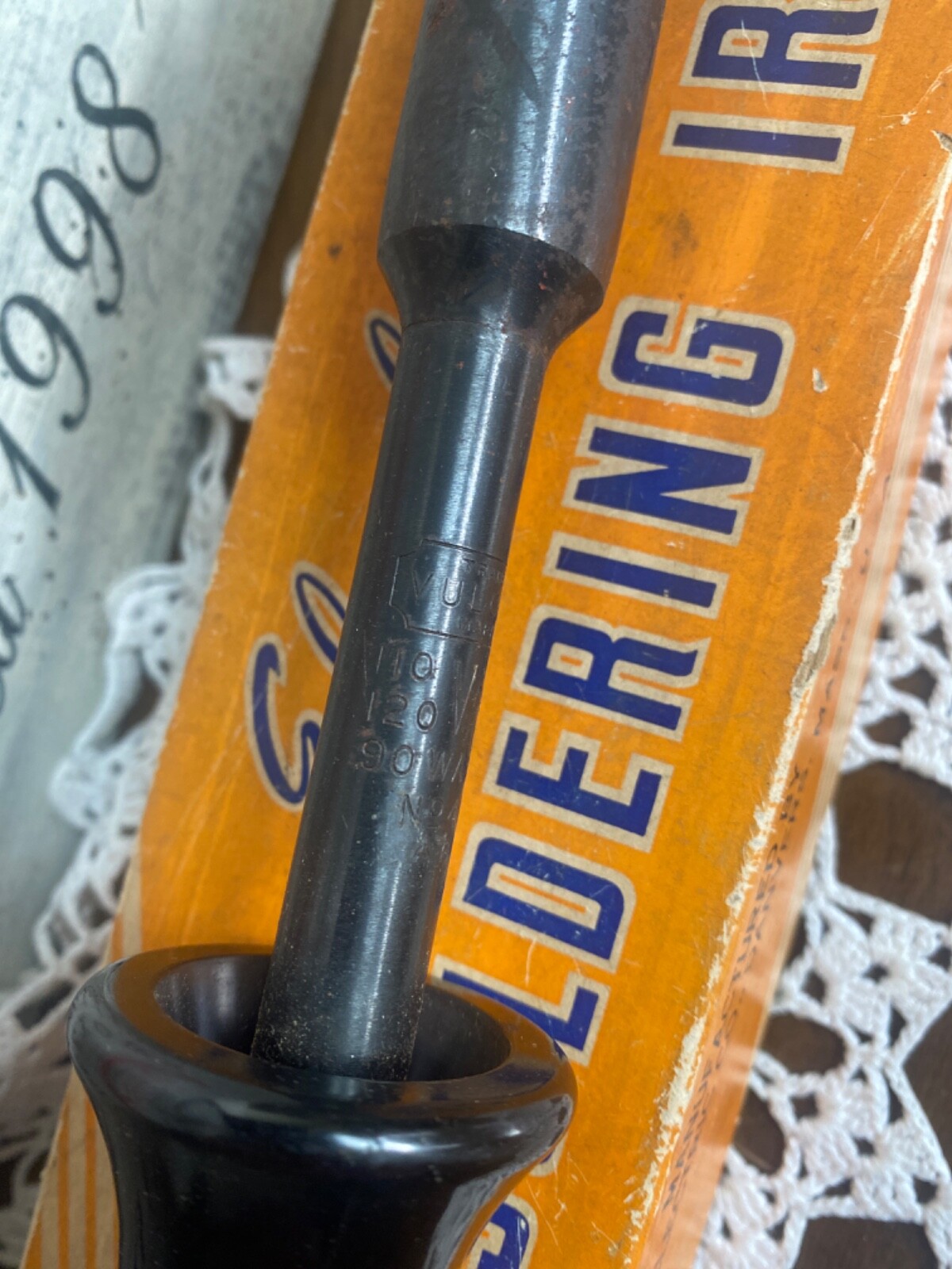 Vintage 110-120 Volts Electric Soldering Iron .