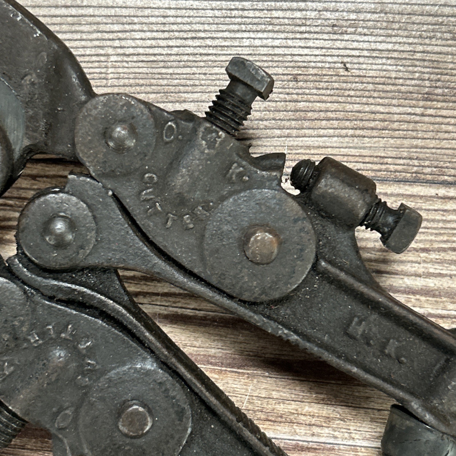 Antique HK Porter No 14 Hypowa Bolt Cutters HKP 14″ 1909-1920 Iron Nice