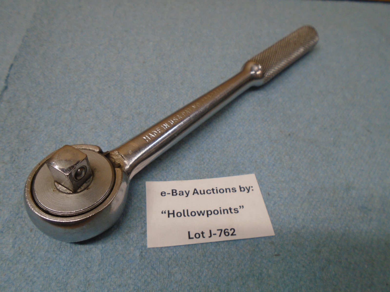 S-K Wayne USA vintage No. 45170 Ratchet 3/8 ” drive SK 7-1/2″ Long J762