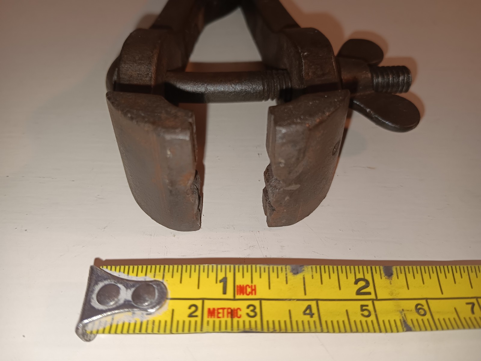 Vintage 4¾” X 1⅛” Hand Vise Clamp Jewellers, Machinist, Gunsmith