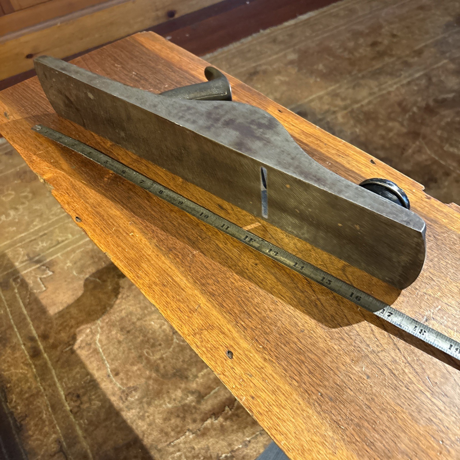 Stanley Leonard Bailey Victor 17 Inch Plane (1875-1888 earliest model) Antique