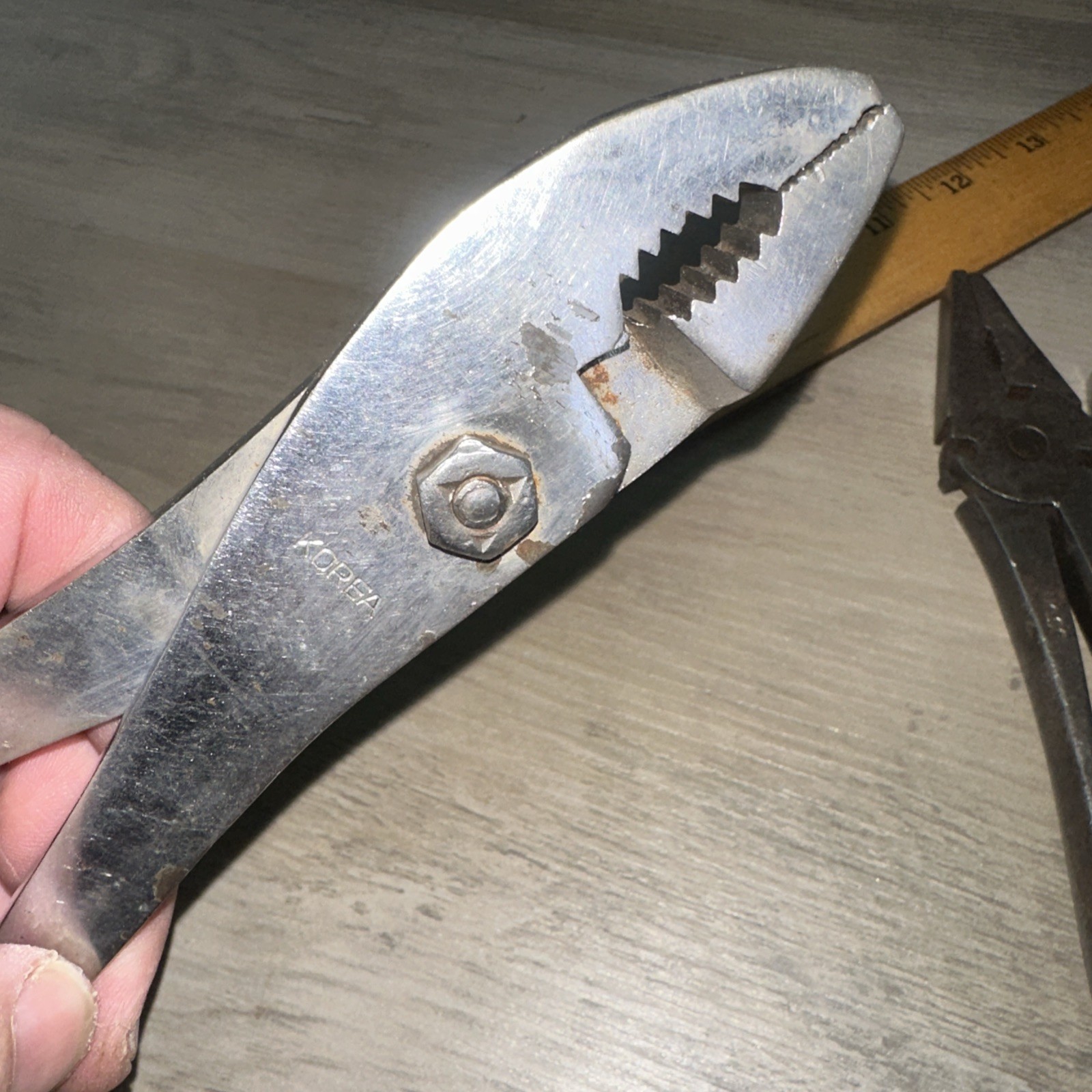 Lot Of 3 Old Pliers, Continental, Peck Stow & Wilcox, Hapewe