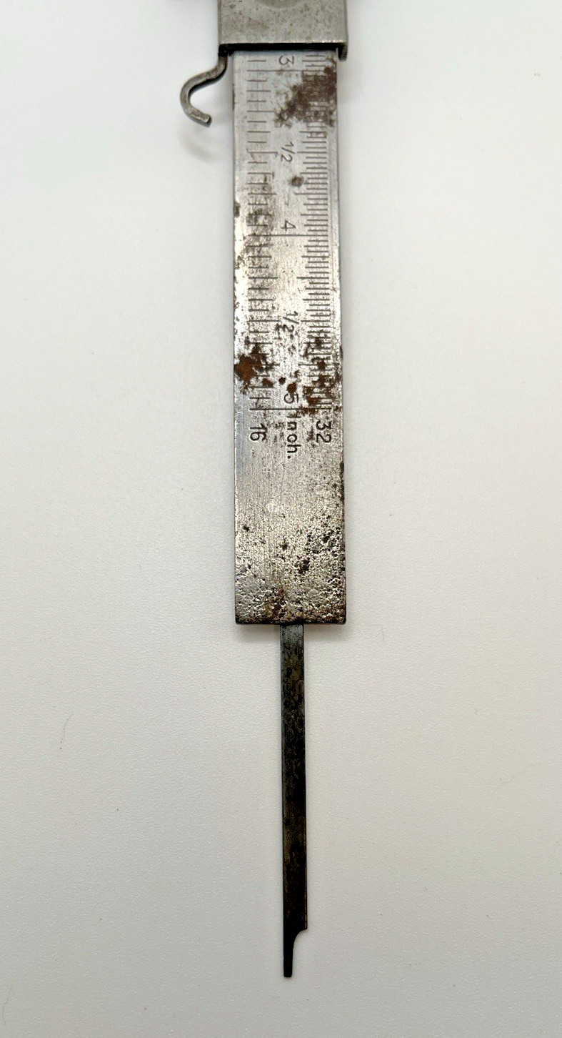 Vintage Steelcraft 5 Inch Inside / Outside Sliding Caliper Stamped Germany