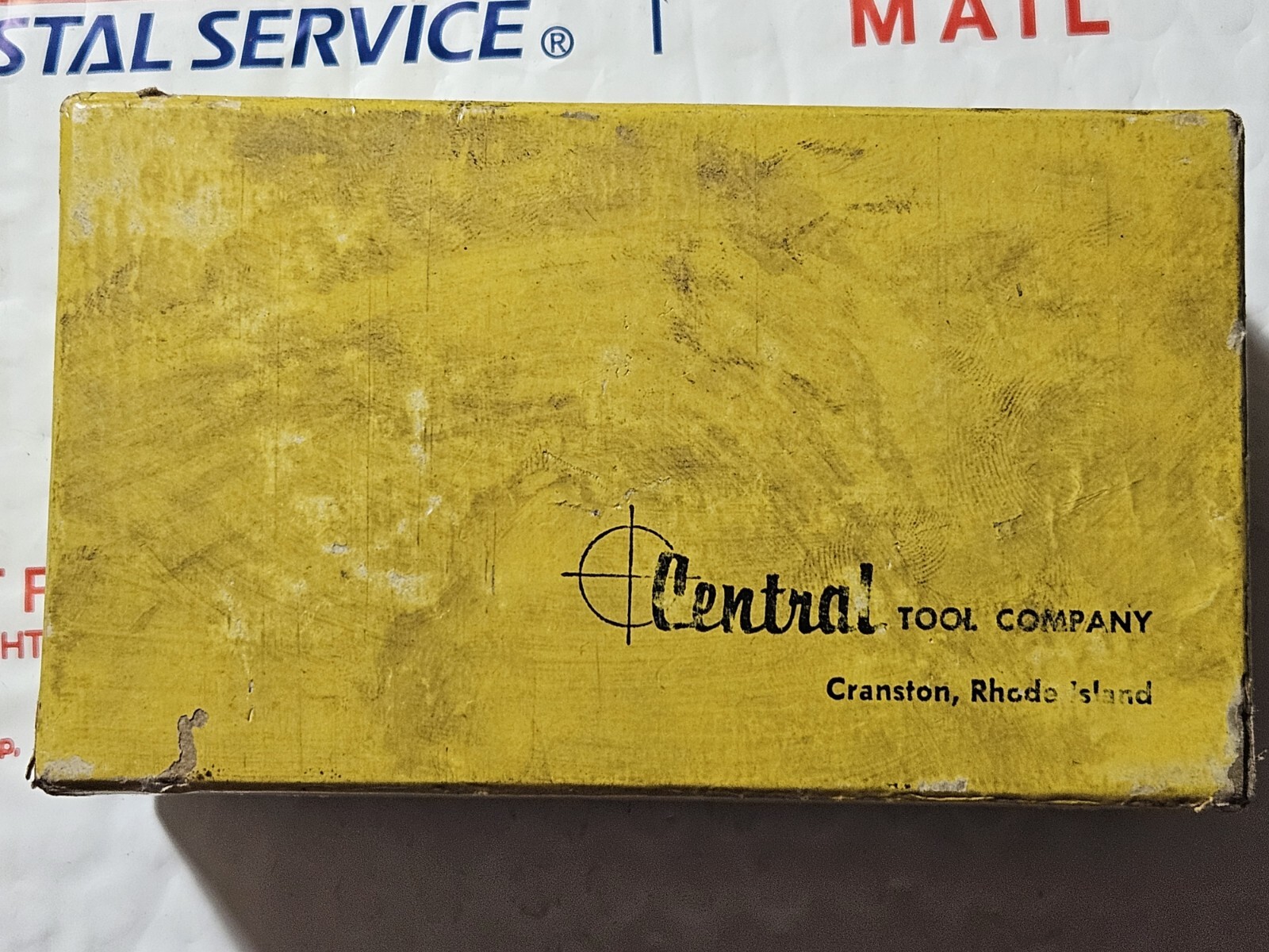 VINTAGE CENTRAL TOOL COMPANY TIMING GAGE #267M WITH ADOPTERS IN BOX (working)