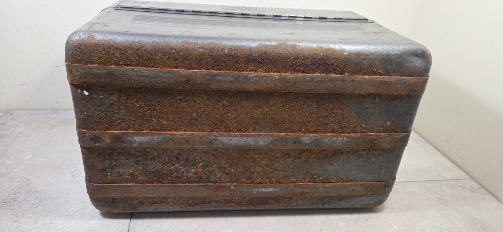 Vintage Simonsen Mechanics Tool Box Metal Type II Class 1 Size 2 U.S. Army