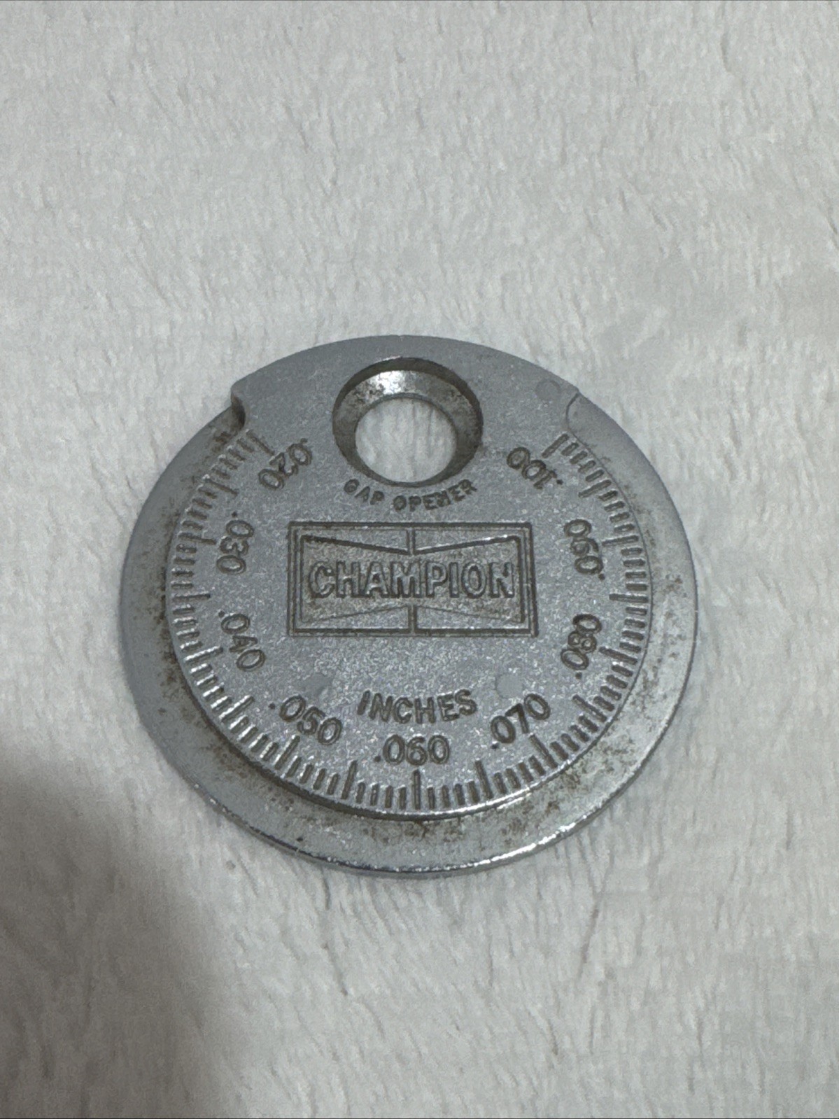 Vintage Champion Spark Plugs USA CT481 Taper Gap Gauge Old Opener Tool
