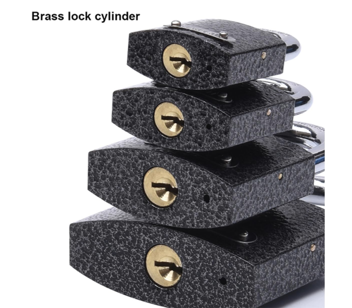 Harden Small Padlock with Keys 2 Pack – 32mm Waterproof HeavyDuty Lock – Bras…