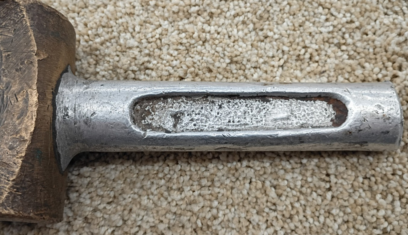 Vintage 50s PROTO 1431 Brass Indianapolis Indy 500 Race Car Knockoff Hammer (01)