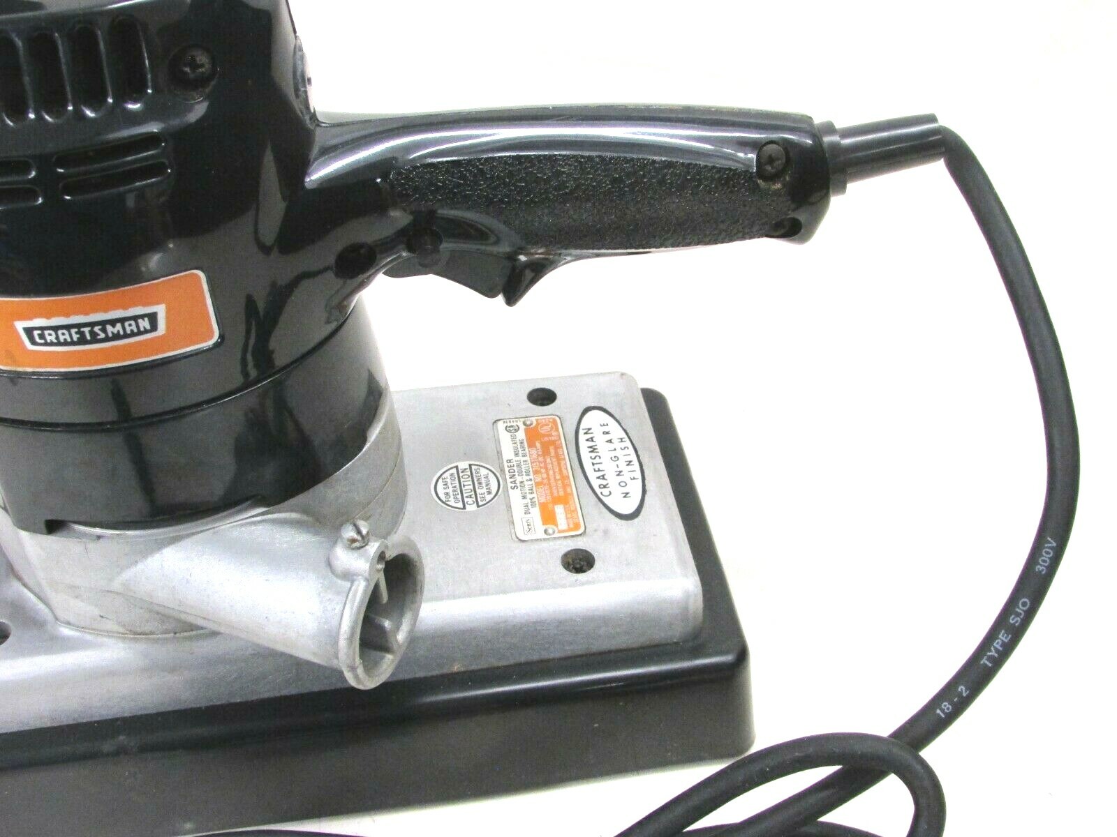 NOS! CRAFTSMAN DUAL MOTION DUSTLESS FINISH SANDER, 315.11680, NEVER USED!