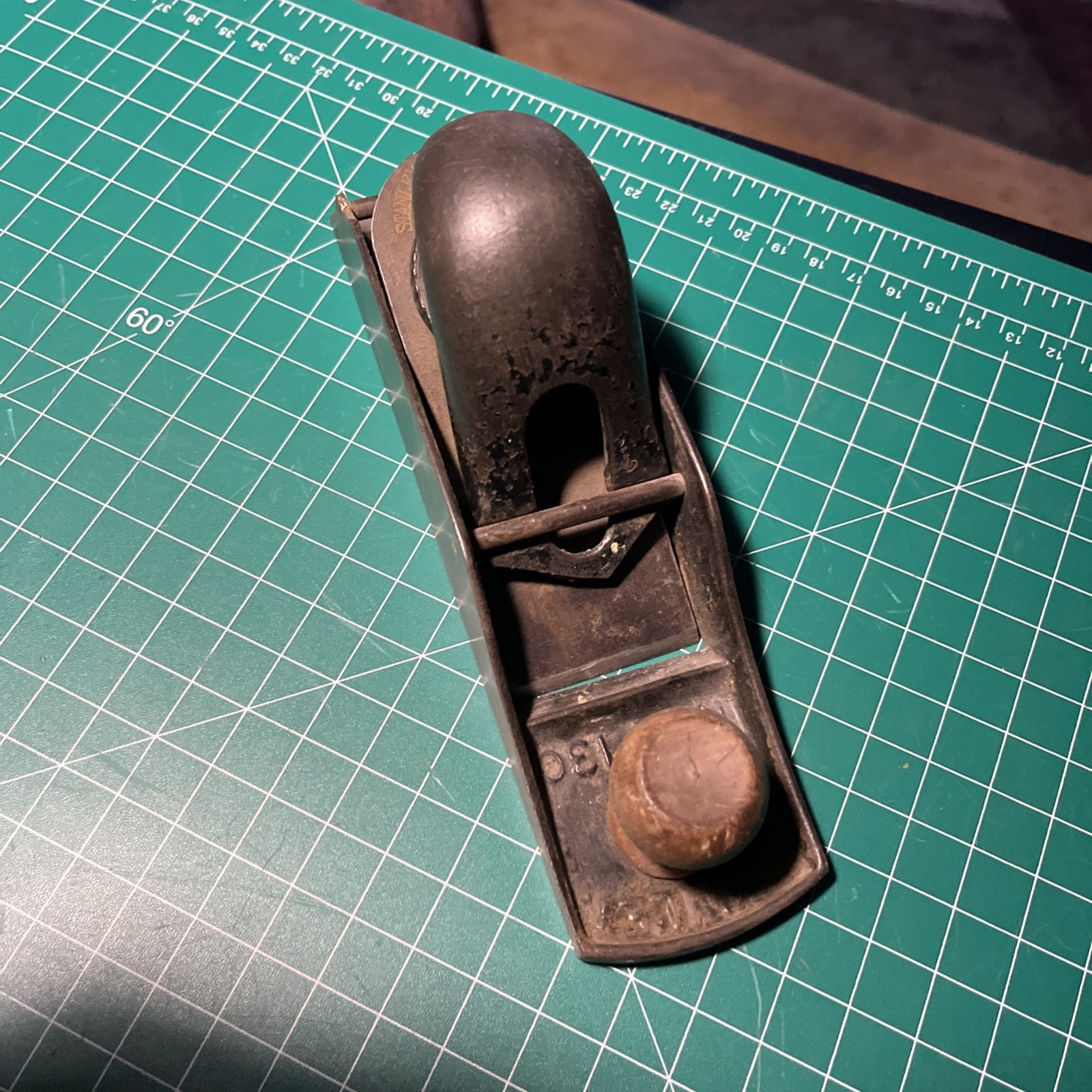 EARLY Vintage STANLEY RULE & LEVEL CO. No. 130 Double End Block Plane