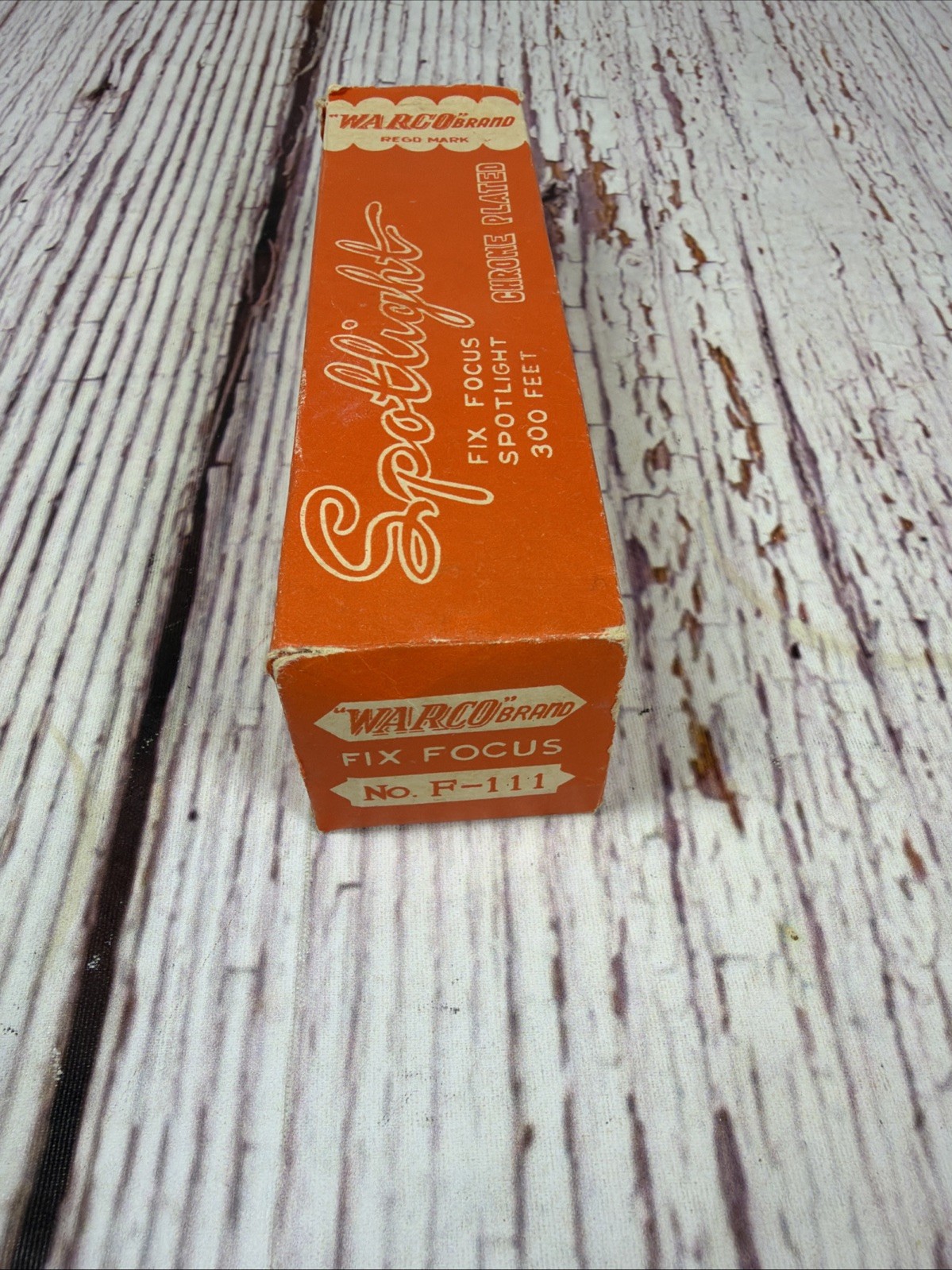 Le Roy Farmers Co-op Grain & Stock Co. Le Roy MN Warco Flashlight No.F-111 NOS