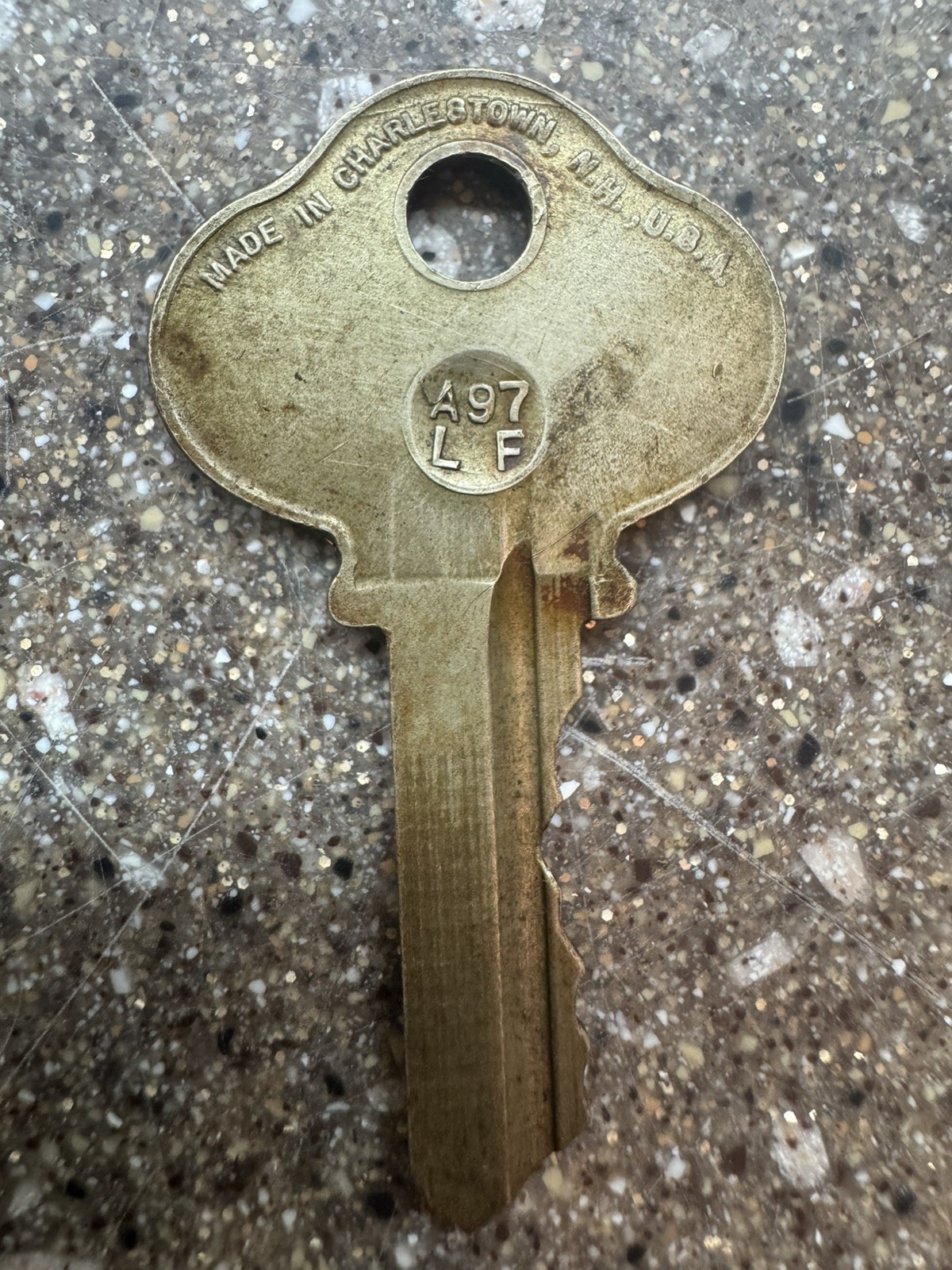 Vintage Key Blank KEIL A97 LF Made In Charlestown N.H. USA