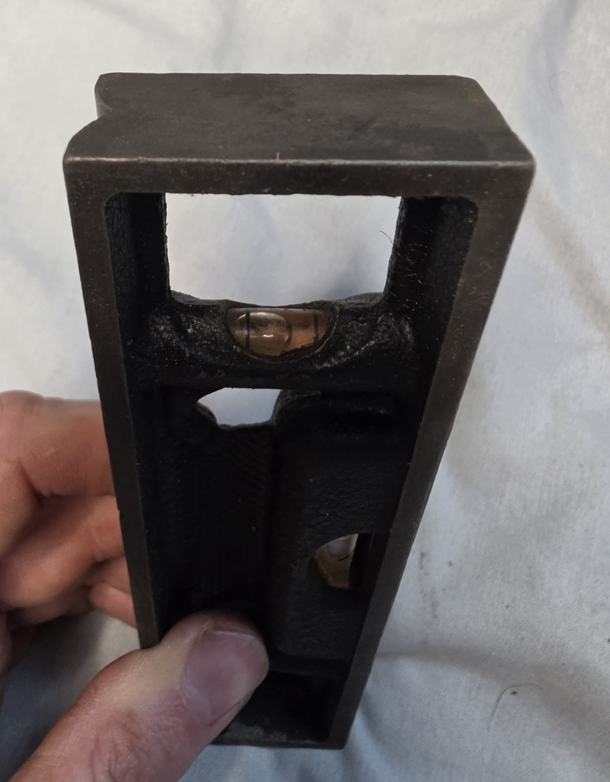 Vintage The L.S. Starrett Co., Athol, Mass. USA 6″ Steel 3-Bubble Level