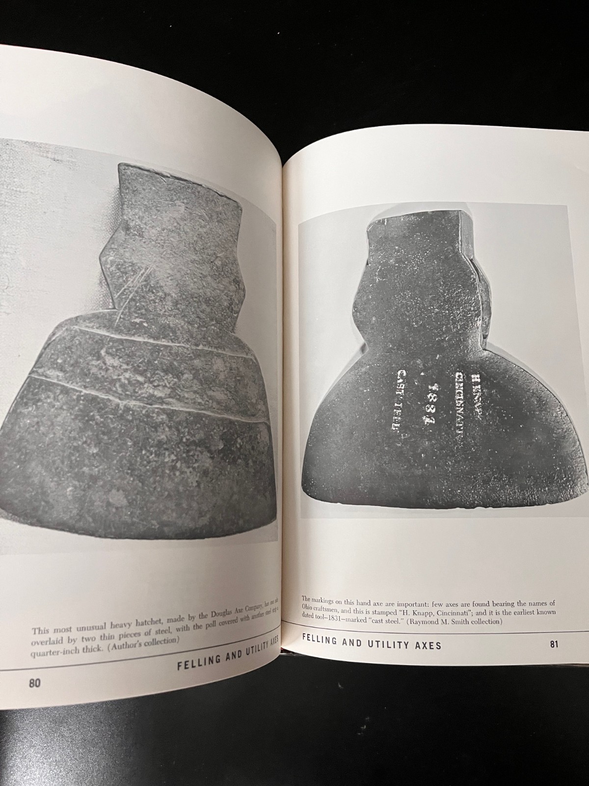 American Axes Hardcover Reference Book by Henry Kauffman 1972 Lots of Photos!