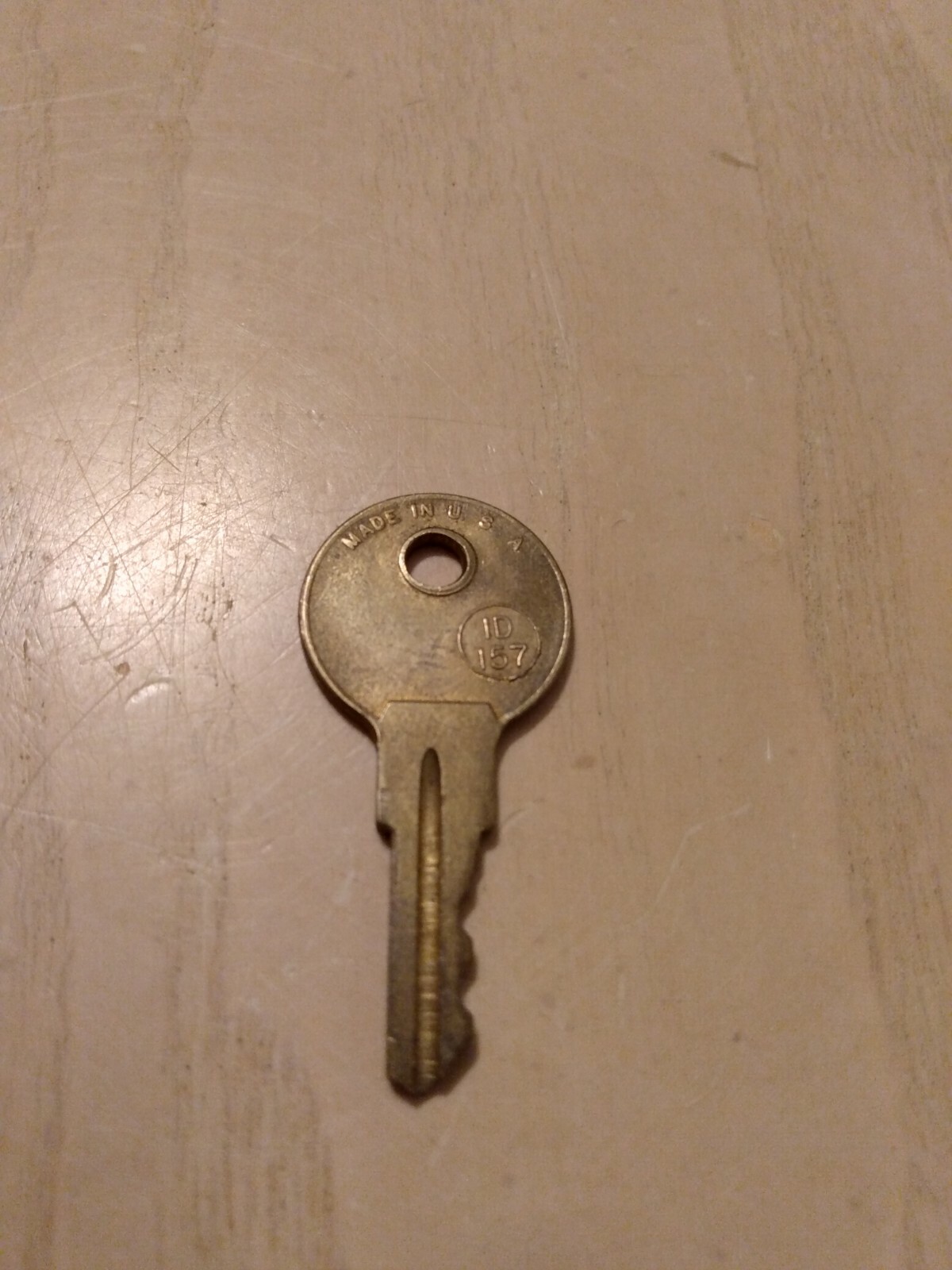 Vintage Hudson Car Key Metal #157 Transportation Automobile
