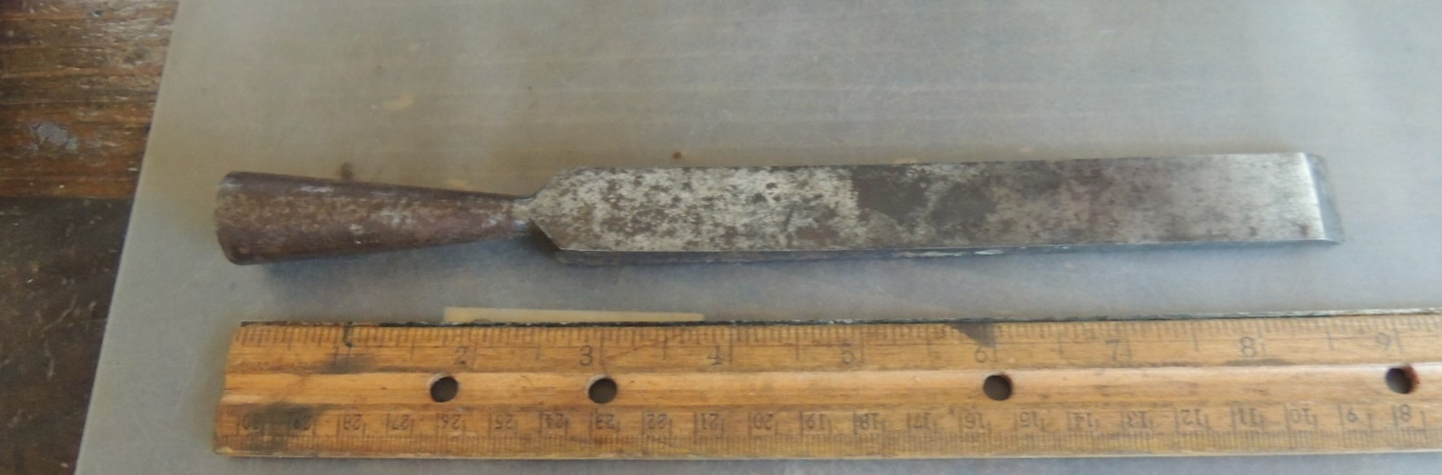 VTG. 3/4″ Samson Union Hardware Co Wood Socket Chisel, NO HANDLE, SQUARE EDGE
