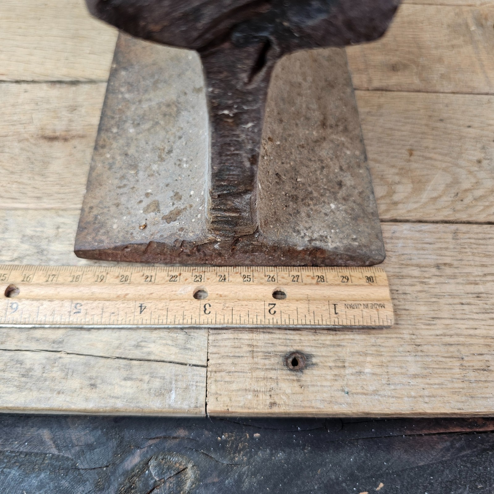 Vintage Cast Iron Bench Anvil 10″ Blacksmith Jeweler Machinist Tool