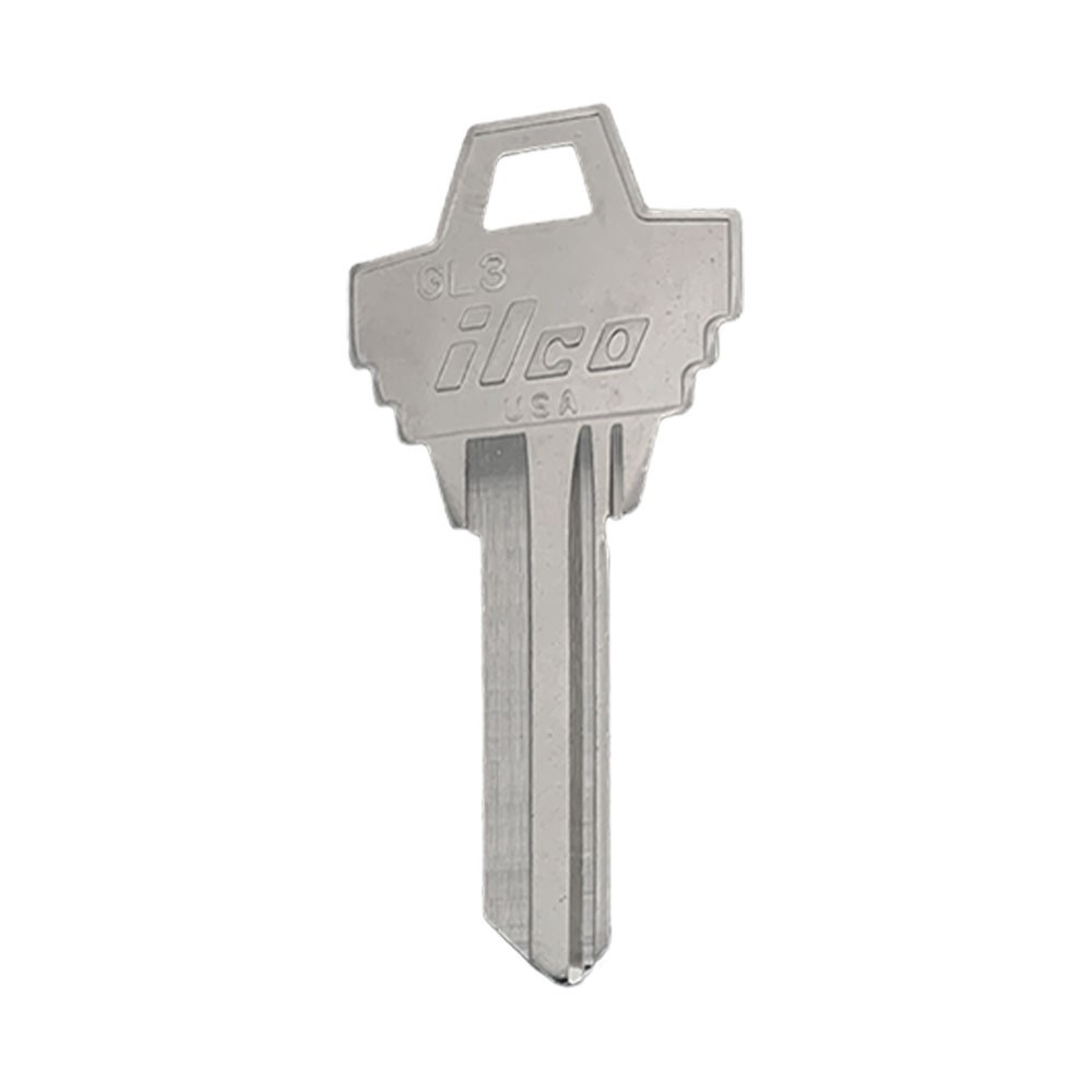 GL3 Key Blank 5-Pin Nickel