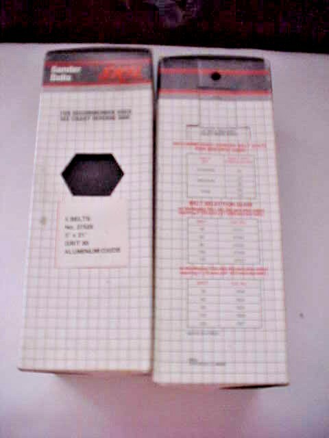 Sander Belts 10 Belts 5 Per Box 3×21 Grit 80 Aluminum Oxide #27525 By Skil NEW