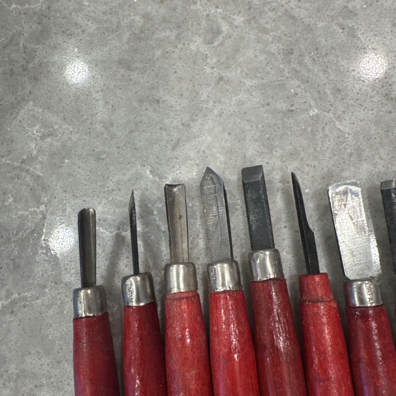 Vintage Mini Wood Carving Set of 12 Chisels/Gouges
