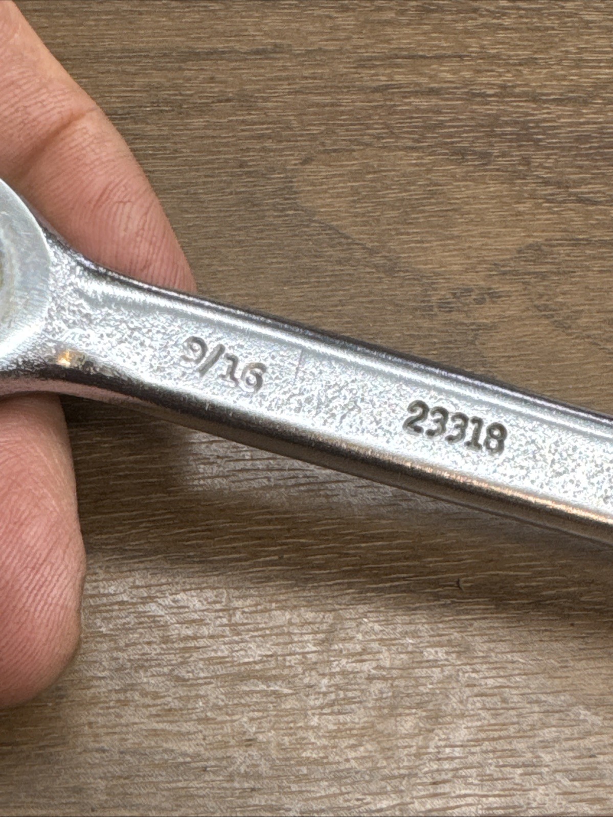 Vintage Bonney USA 23318 Line Flare Nut Combination Wrench 9/16 12pt SAE