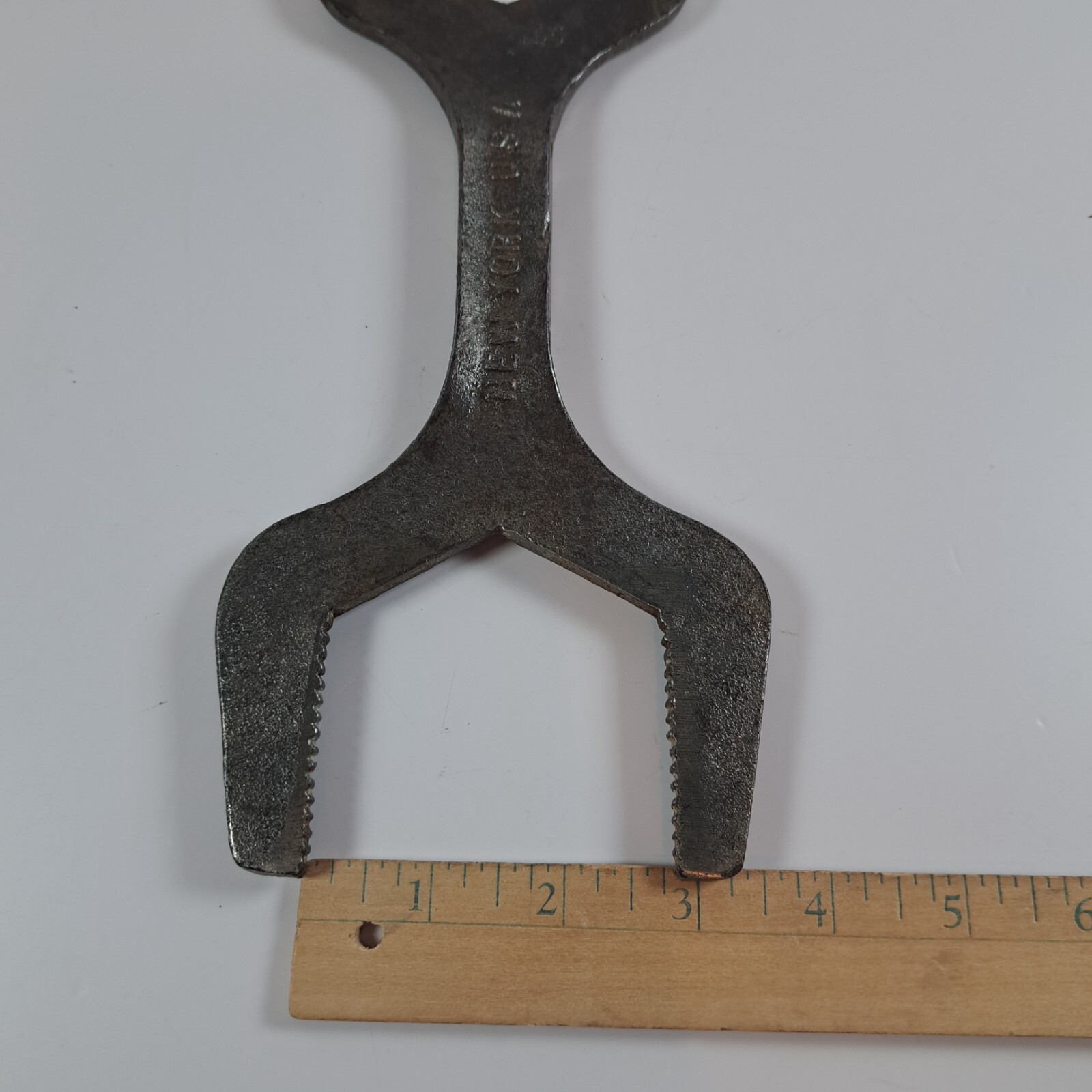 Vintage Jaw Basin Sink Disposal Wrench J.A. SEXAUER MFG CO. NY USA 11″