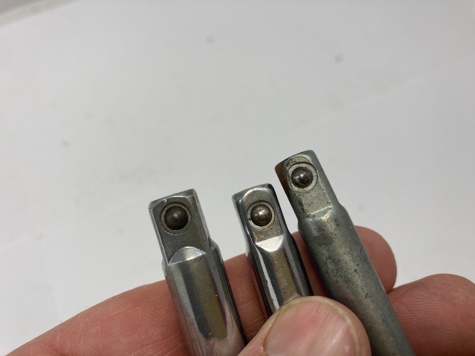 3/8″ Drive ~ Ratchet ~ Plus (3) 3″ Extensions