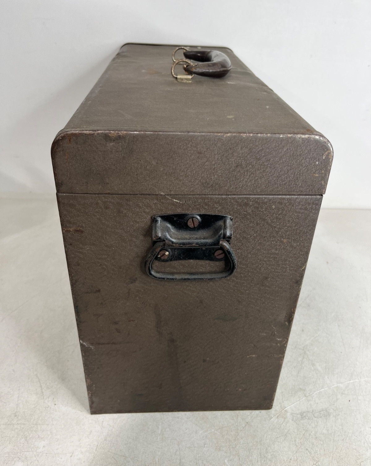 Vintage Kennedy Kits Style 520 Machinist Tool Box – Brown Wrinkle 7 Drawer USA