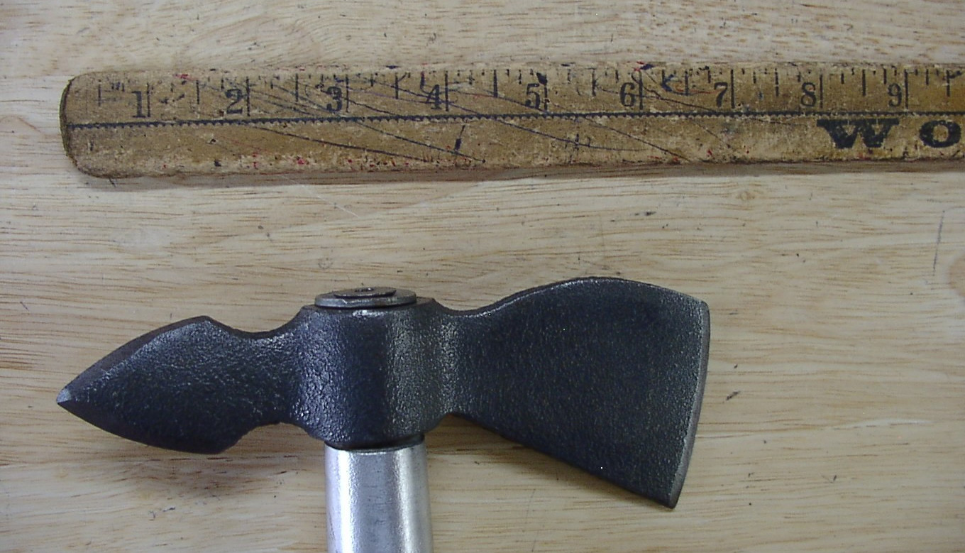 Unusual Hatchet,1lb.15oz,6-3/4″ Head,Aluminum Alloy Hollow Handle,Throwing Axe?