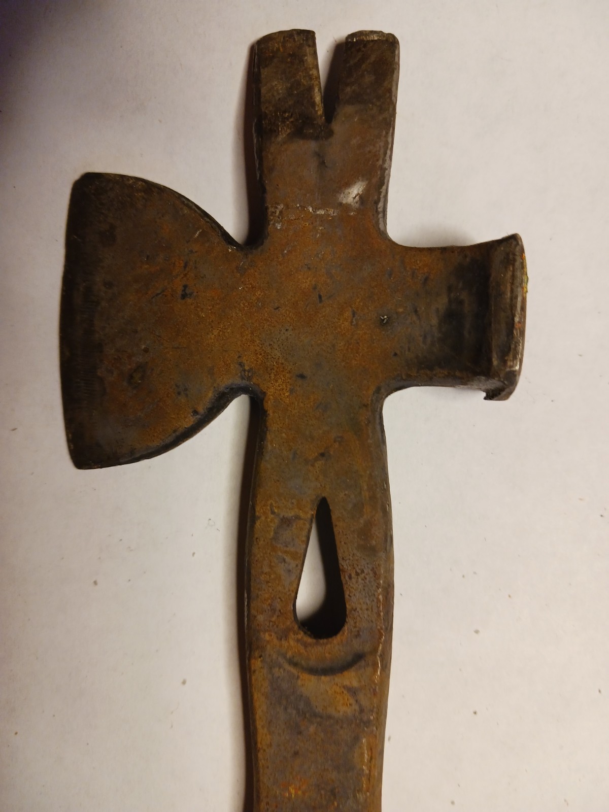 Vintage Cast Iron Bridgeport Tomahawk Junior Hatchet Tool Axe Camping Survival