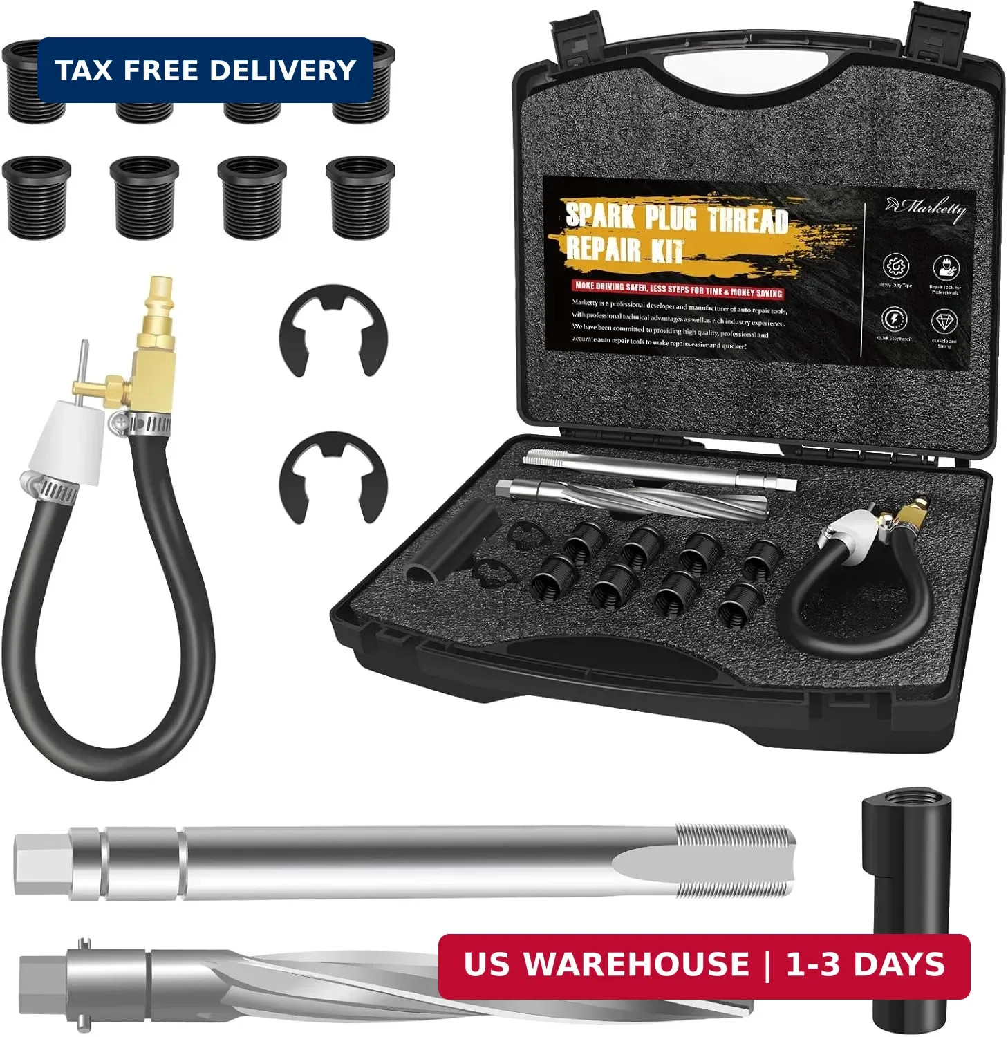 38900 Two Valve Ford Triton Tool Kit, Foolproof Repair System, Spark Plug Thread