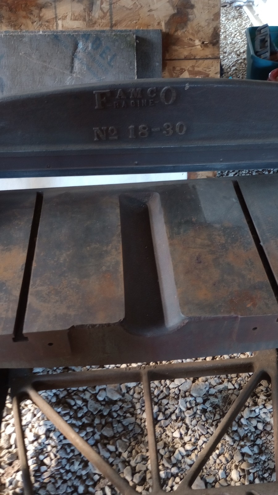 FAMCO Racine No 18-30 Steel Metal cutter Made In 1930-1950