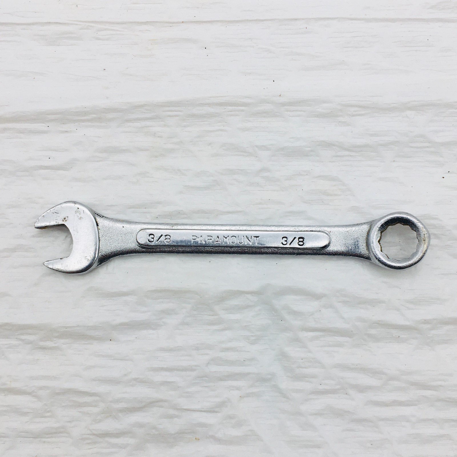 Paramount 3/8″ 12-Point Combination Wrench Forged Alloy Steel 4.5″ in Length