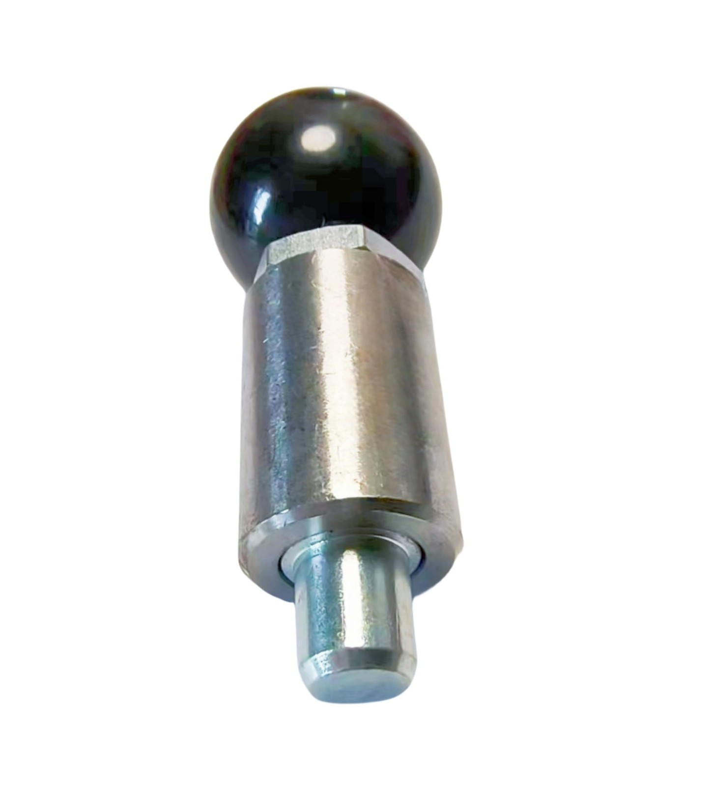 Ball Knob Spring Loaded Pop Pin Zinc Plated Steel Plunger 1/4 Inch Diameter