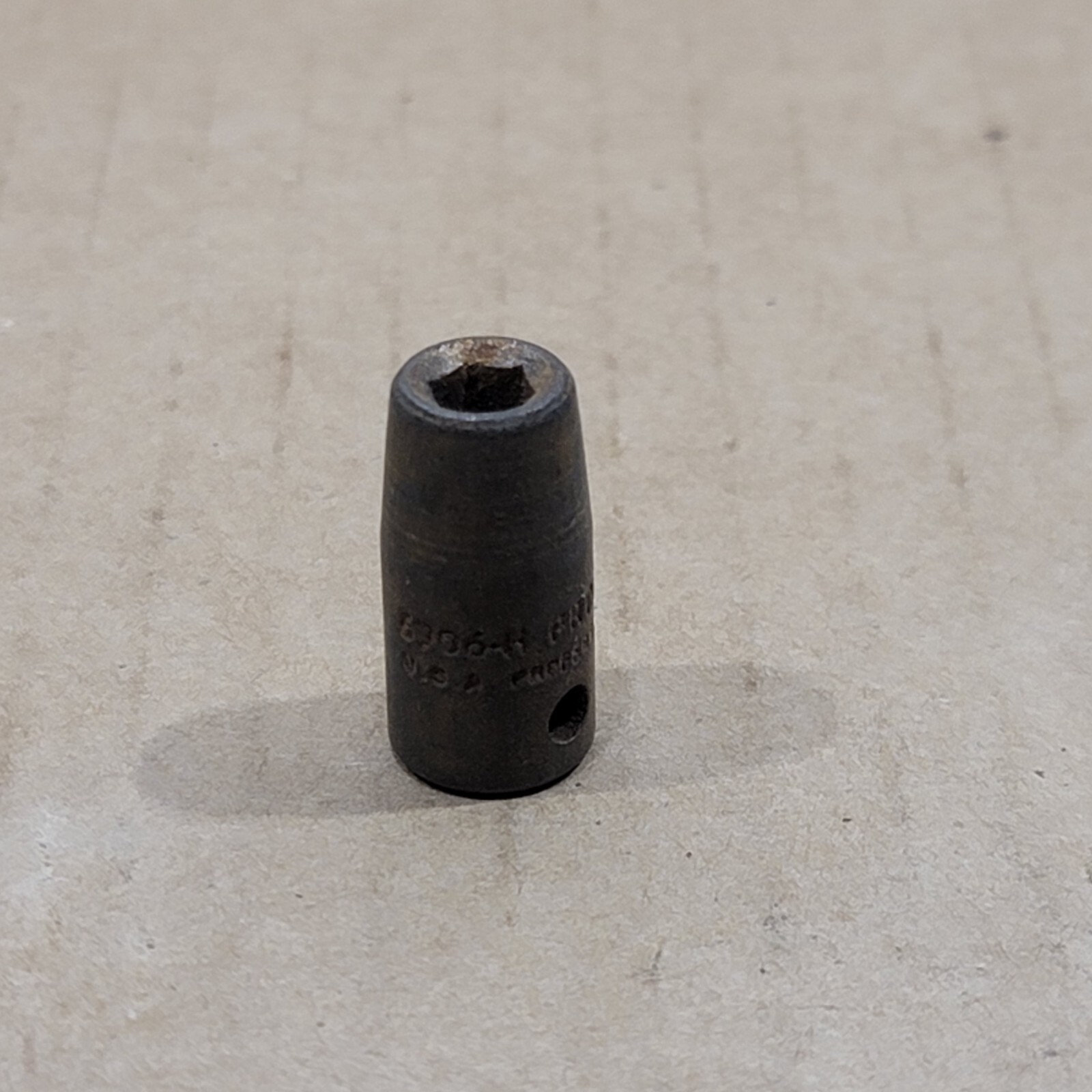 Vintage PROTO 3/16″ Impact Socket 6 point 1/4″ Drive 6906H USA