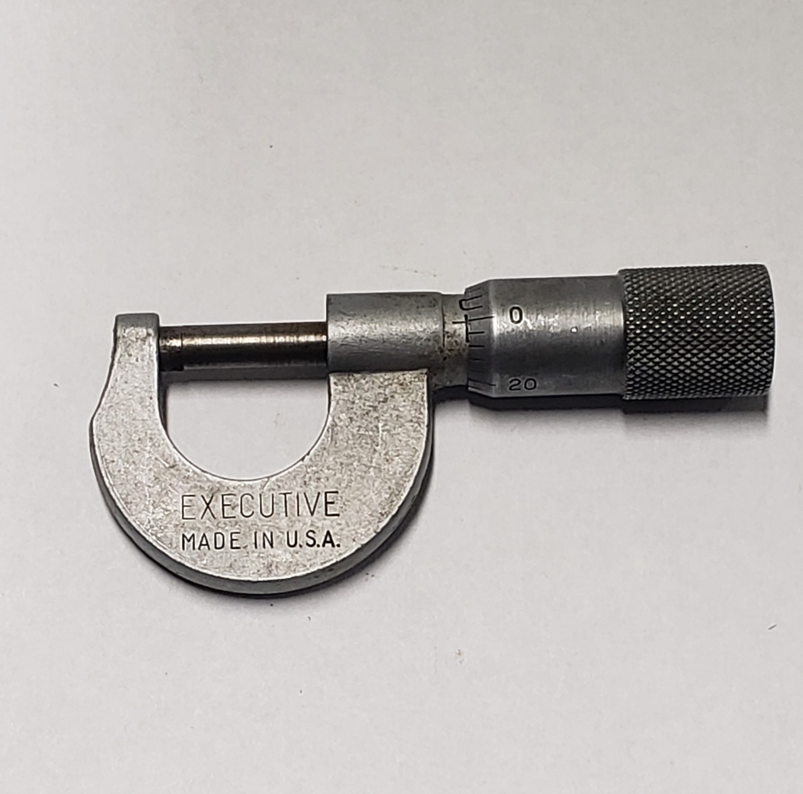 Executive Mini Micrometer Machinist Caliper Tool Jewelers Watchmakers USA TOOL