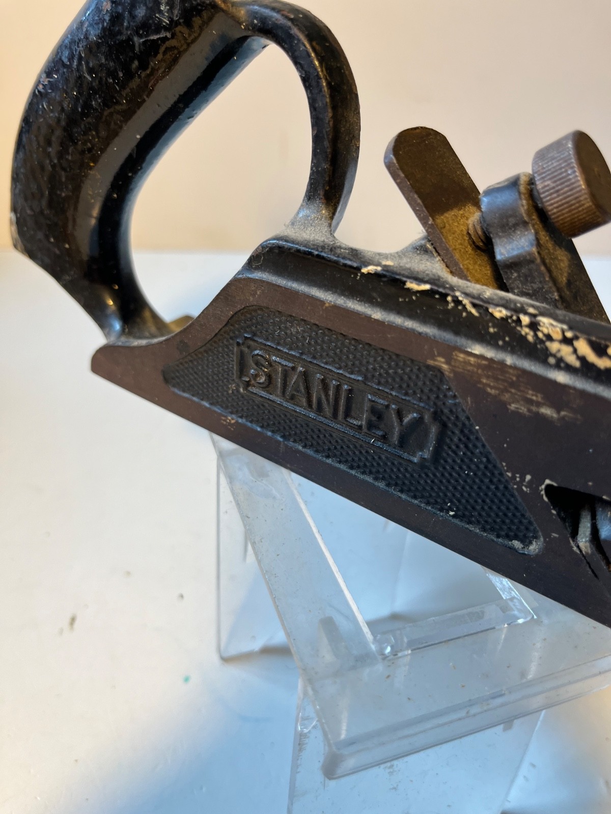 Vintage Stanley No. 190 Rabbet Plane no Depth Stop USA Woodworking Hand Tool