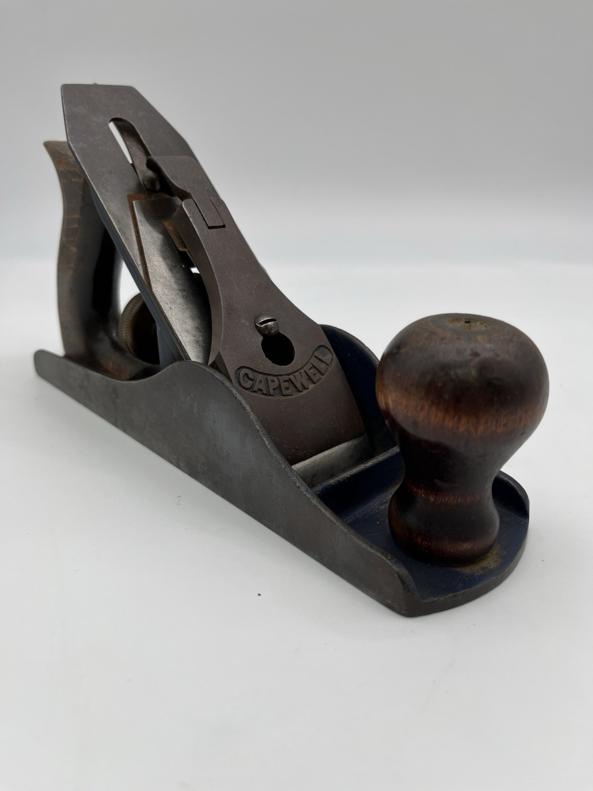 Vintage Capewell Jack Wood Plane 9 1/2 ” long smooth Bottom