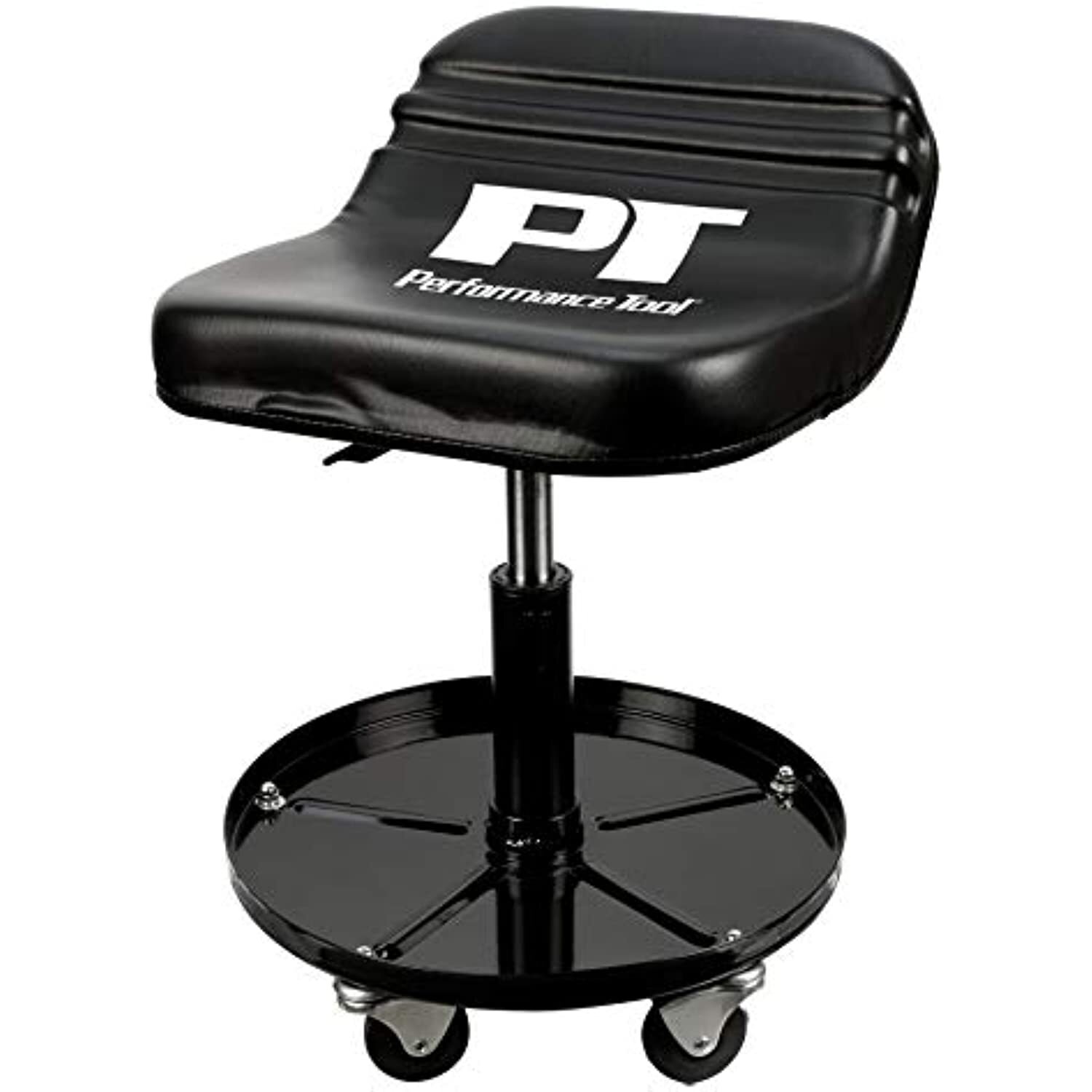 Performance Tool W85020 Tractor Creeper Rolling Work Seat with Storage Tray for