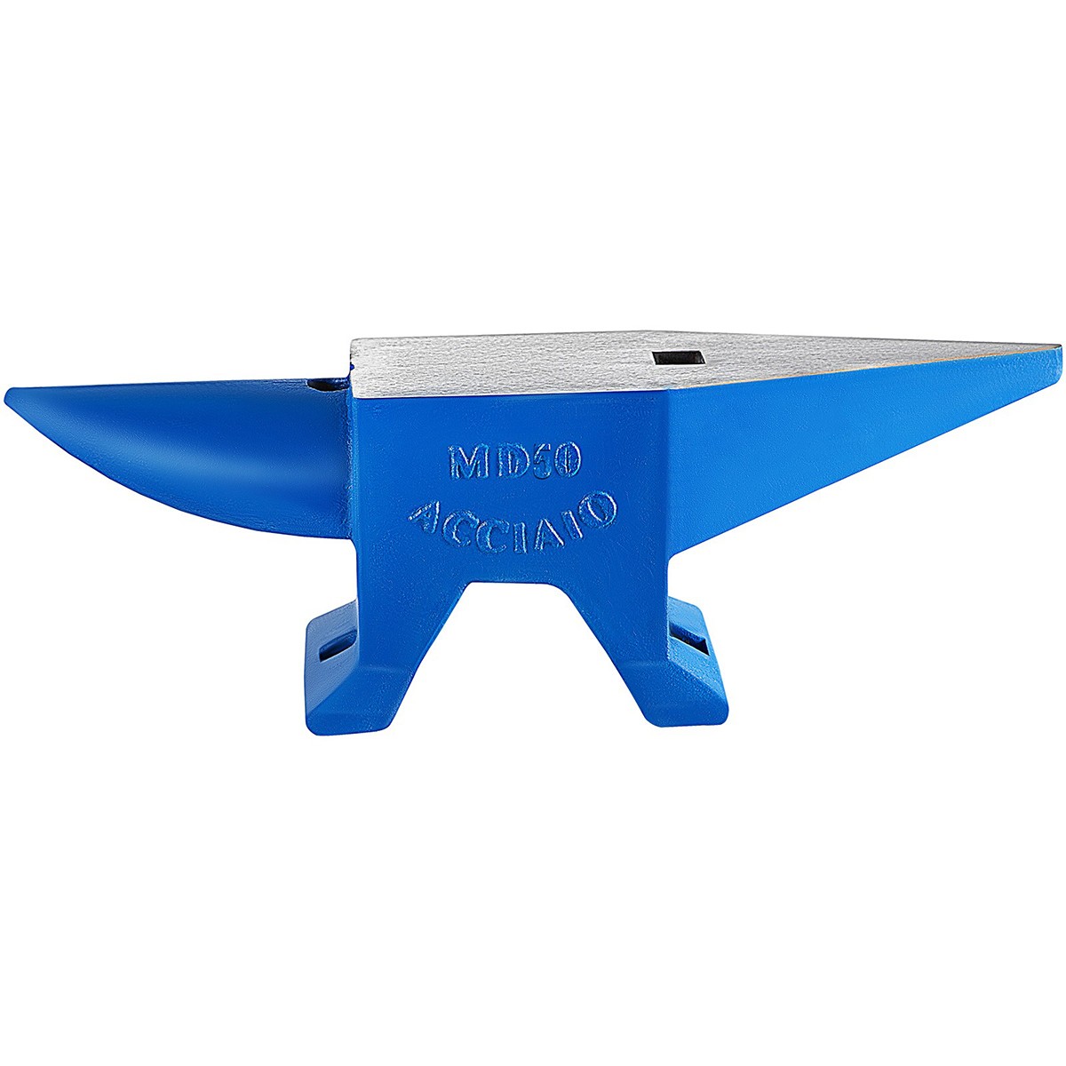 VEVOR 110 lb Anvil Blacksmith Forged Steel 50kg Heat Treated Long Round Horn