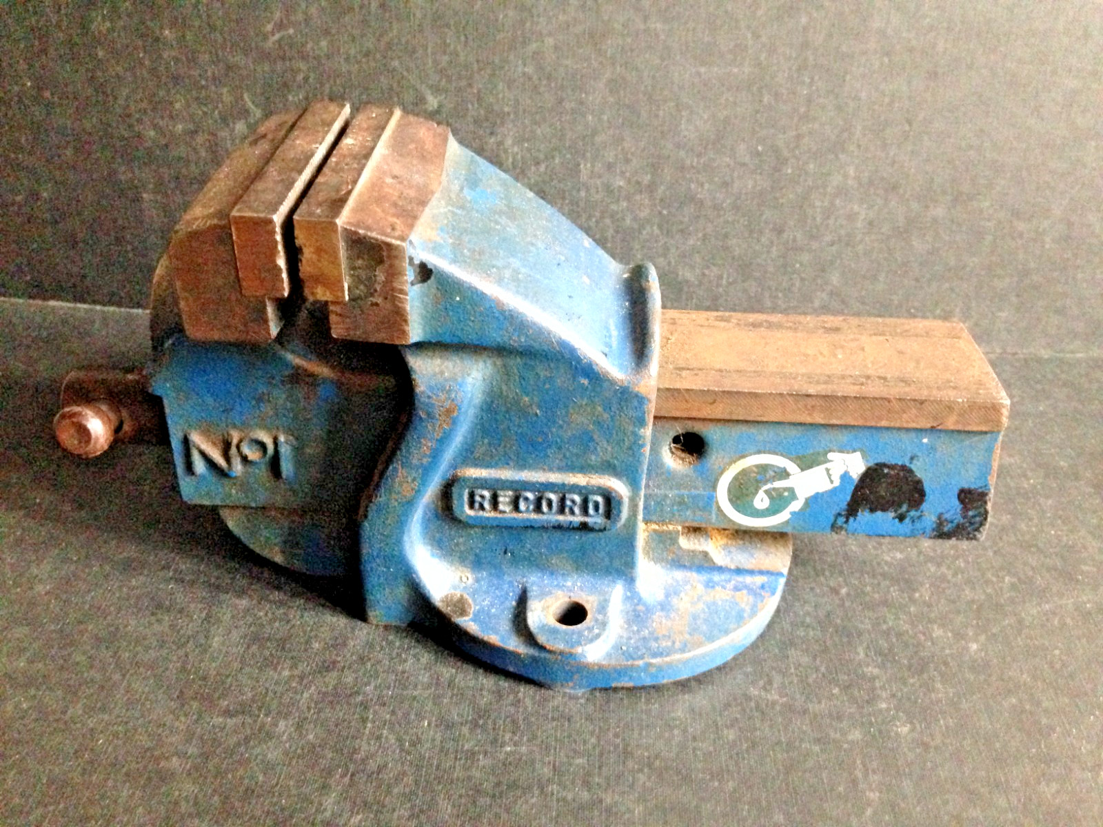 Record No1 Engineers Bench vice 3” jaw Garage Workshop Tool