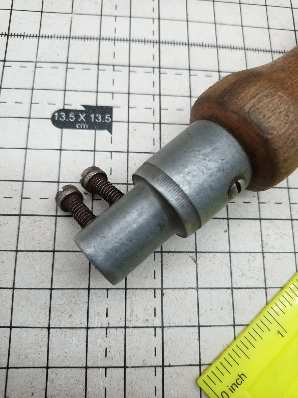 * Metal & Wood Handled Pad Keyhole Hack Key Hole Handle