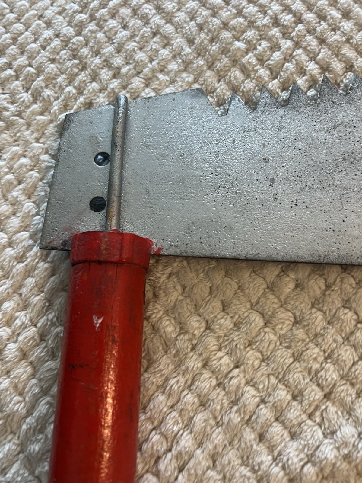 4 Foot Hand Painted 2 Man 2 Handle Crosscut Saw Signed By Artist The Seasons