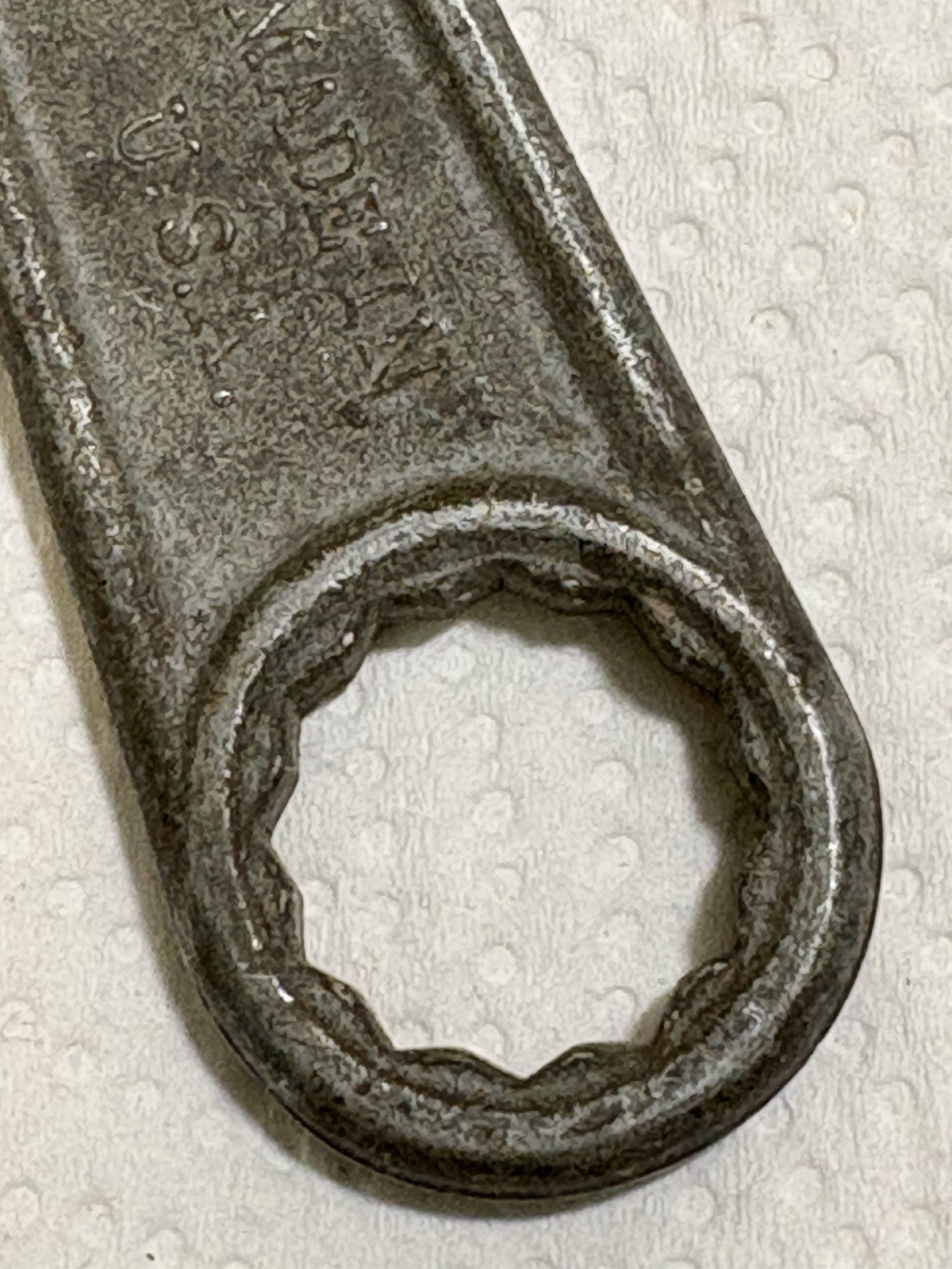 Vintage AUTO-KIT No. 100 Open/Closed End Wrench Tool (7/8” and 3/4”)