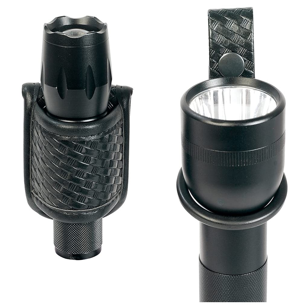 TAFTACFR Compact Flashlight Holder(Open Top)+ Basketweave Outer Snap
