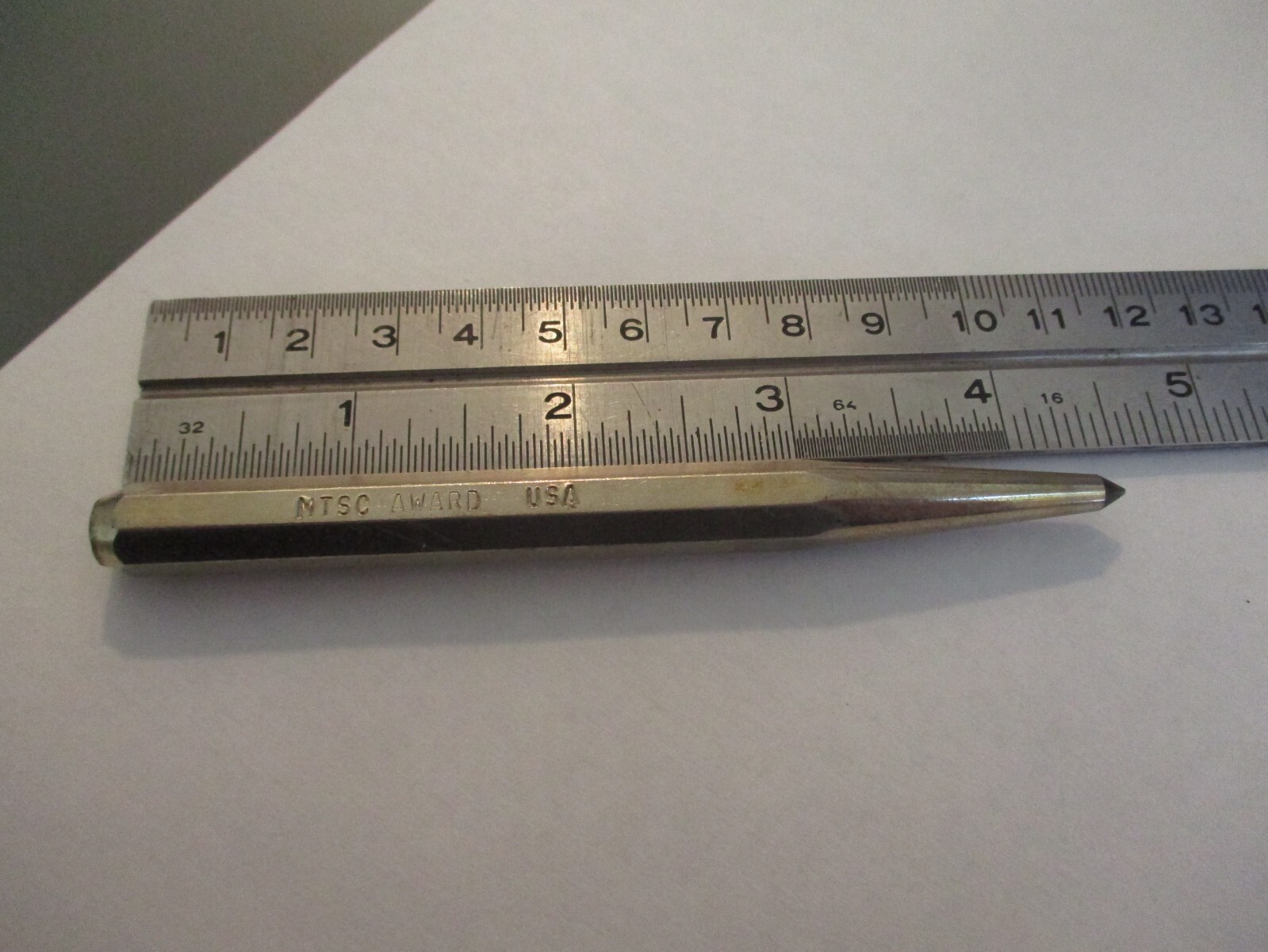 Vintage Chrysler Master Tech MTSC Gold Award Center Punch 4-1/2″ In